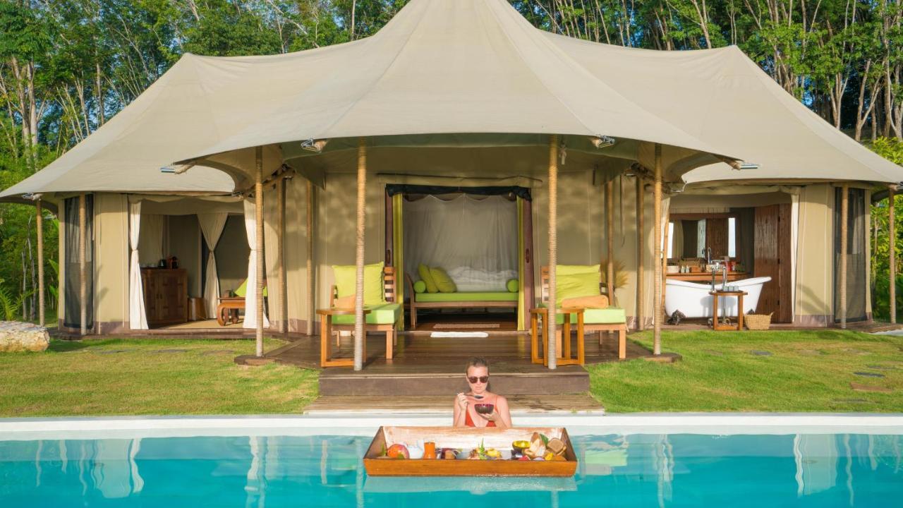9 Hornbills Tented Camp (Adults Only) Koh Yao Noi Exterior foto